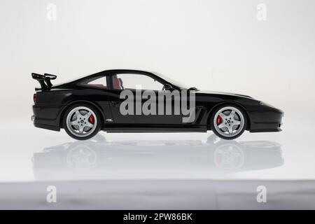 ferrari toy car Stock Photo