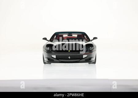 ferrari toy car Stock Photo