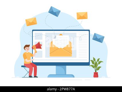 Email Service with Correspondence Delivery, Electronic Mail Message and ...