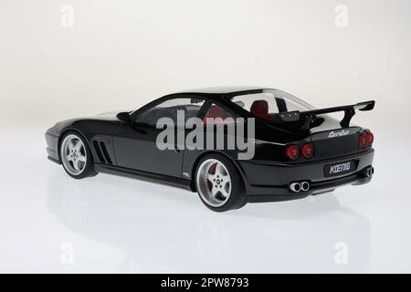 ferrari toy car Stock Photo