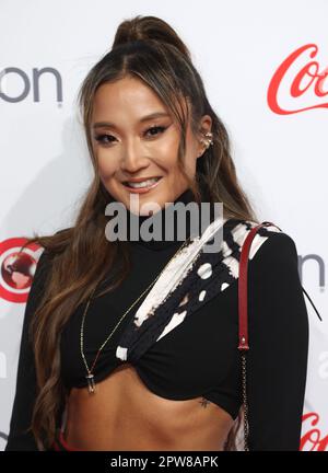 Las Vegas, USA. 27th Apr, 2023. Ashley Park arriving at the Big Screen Achievement Awards at CinemaCon 2023 held at Caesars Palace on April 27, 2023 in Las Vegas, Nevada © JPA/AFF-USA.com Credit: AFF/Alamy Live News Stock Photo
