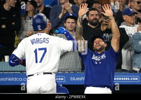 Los Angeles Dodgers' Miguel Vargas during a baseball game against the San  Francisco Giants in San Francisco, Wednesday, Aug. 3, 2022. (AP Photo/Jeff  Chiu Stock Photo - Alamy