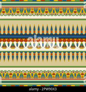 Pharaoh pattern 1 Stock Vector