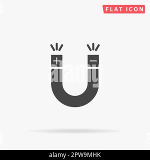Simple Magnet Vector Illustration Stock Vector Image & Art - Alamy