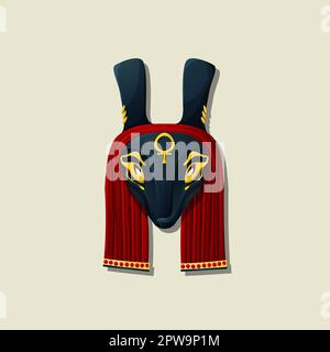 God Set mask Stock Vector