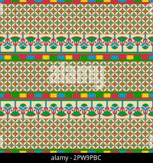 Pharaoh pattern 4 Stock Vector