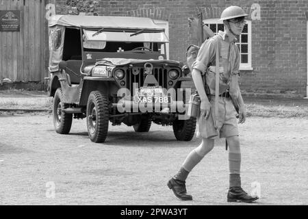 Tribute to the 1940's at Sandwich Kent Stock Photo