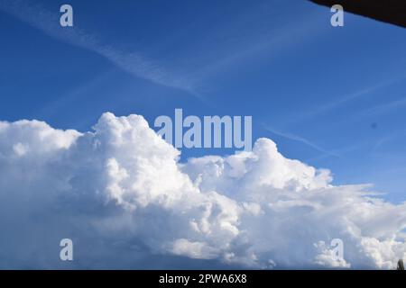 Storm clouds above the Eifel Stock Photo