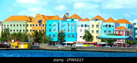 Williamstad Netherland Antilles Curacao a tourist cruise ship destination in the caribbean Willemstad is the capital city of Curaçao, a Dutch Stock Photo