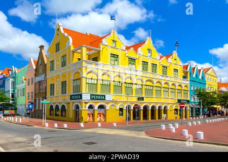 Williamstad Netherland Antilles Curacao a tourist cruise ship destination in the caribbean Willemstad is the capital city of Curaçao, a Dutch Stock Photo