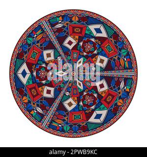 Palestinian Tatreez  design element 2 Stock Vector