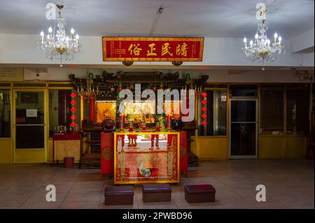Philippine Kiu Siao Grand Taoist Temple Stock Photo