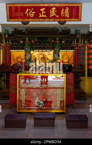 Philippine Kiu Siao Grand Taoist Temple Stock Photo