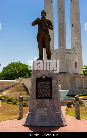 The Quezon Memorial Circle, Manila, The Philippines Stock Photo