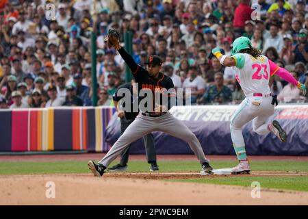 2023 Mexico Series - Game-used Jersey - LaMonte Wade Jr. - San