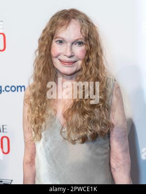 Mia Farrow attends 2023 TIME100 Gala at Jazz at Lincoln Center in New York on April 26, 2023 Stock Photo