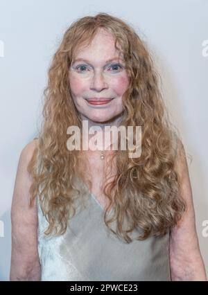 Mia Farrow attends 2023 TIME100 Gala at Jazz at Lincoln Center in New York on April 26, 2023 Stock Photo