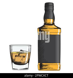 https://l450v.alamy.com/450v/2pwcxct/a-glass-of-whiskey-and-a-bottle-2pwcxct.jpg