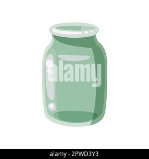 Rectangular Jar Cartoon Empty rectangular jar cartoon illustration Stock Vector Image & Art - Alamy