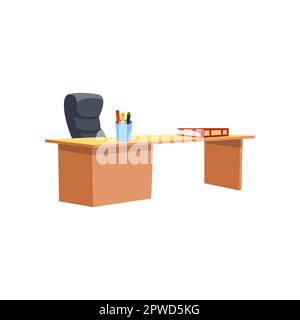 Teacher in the classroom at her desk Stock Vector Image & Art - Alamy