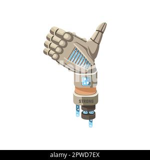 thumb up robot hand gesture icon doodle illustration Stock Vector Image ...