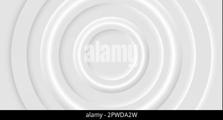 Background with white and gray color circles, layout vector design for presentation, flyer, poster, banner. Geometric illustration in force Stock Vector
