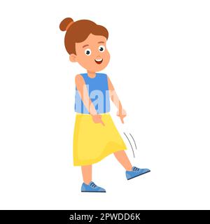 Preschool kids finger painting Stock Vector Images - Alamy