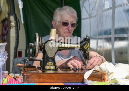 Singer sewing machine Stock Photo