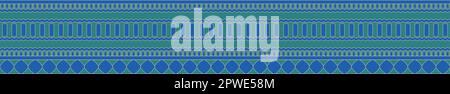Blue pattern vector background pattern footage Stock Vector
