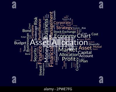 Portfolio word cloud concept. Vector illustration Stock Vector Image ...