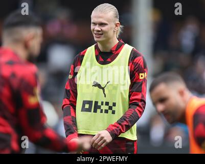 London, UK. 30th Apr, 2023. during the Premier League match at Craven Cottage, London. Picture credit should read: David Klein/Sportimage Credit: Sportimage Ltd/Alamy Live News Stock Photo