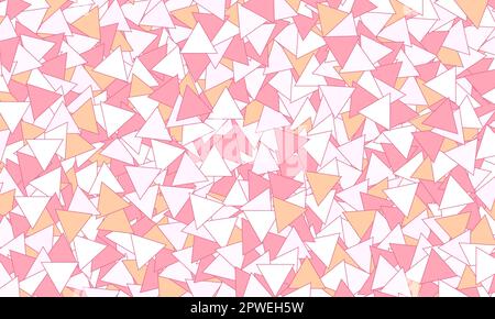 Vector background of overlapping triangles Stock Vector
