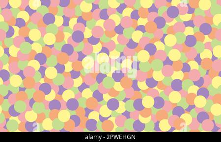 Vector background with seamless circular pattern Stock Vector