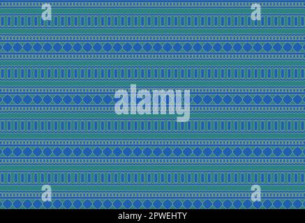 Blue pattern vector background pattern footage Stock Vector