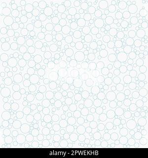 Memphis circle dot pattern background Stock Vector