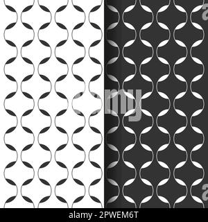 Interwoven seamless Subtle pattern background Stock Vector