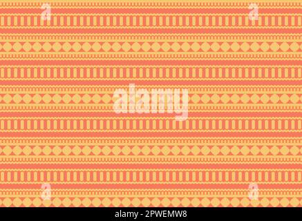 Orange pattern vector background pattern footage Stock Vector
