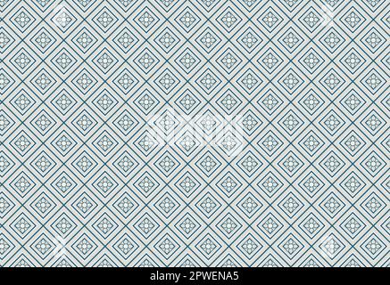Stylish four-square continuous vector background pattern Stock Vector
