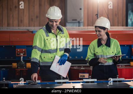 Before assembling, modifying sheet metallic components, skilled metal