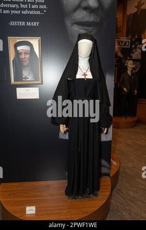 Costume for character Sister Mary on display at 1923 TV series ...