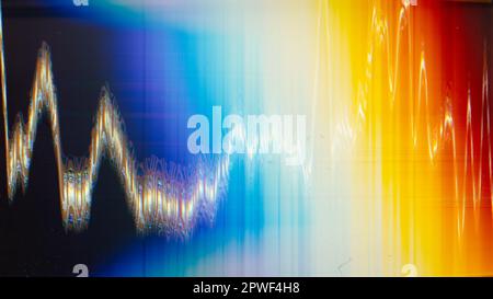 Distorted Iridescent Colors - Stock Photos