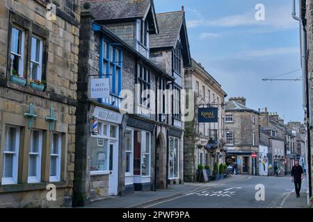 Main Street, Kirkby Lonsdale, Cumbria Stock Photo