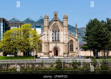 St Andrew's Roman Catholic Cathedral on Clyde Street, Glasgow, Scotland, UK, Europe Stock Photo
