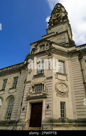 Cardiff City Hall - Villa Cardiff. April 2023 Stock Photo