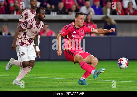 Franck Boli (right) in the league match of the football between Quotes ...
