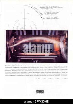 Vintage 'Playboy' December 1998 magazine issue advert, USA Stock Photo