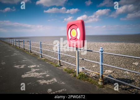 19.04.023 Morecambe, Lancashire, UK. Morecambe is a seaside town and civil parish in the City of Lancaster district in Lancashire, England. It is loca Stock Photo