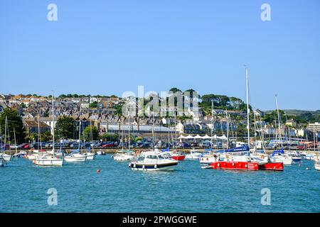 Penzance Harbour, Penzance, Cornwall, England, United Kingdom Stock Photo