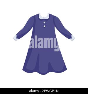Dark blue dress for girls and kids cartoon illustration Stock Vector Image & Art - Alamy Dark blue dress for girls and kids cartoon illustration Stock Vector Image & Art - Alamy