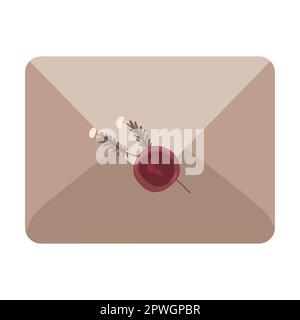 Hands write letter, hold paper envelope, glue stamp. Sending the envelope  with the letter to the mailbox. Correspondence through the postal service.  Mail delivery vector se 25424146 Vector Art at Vecteezy